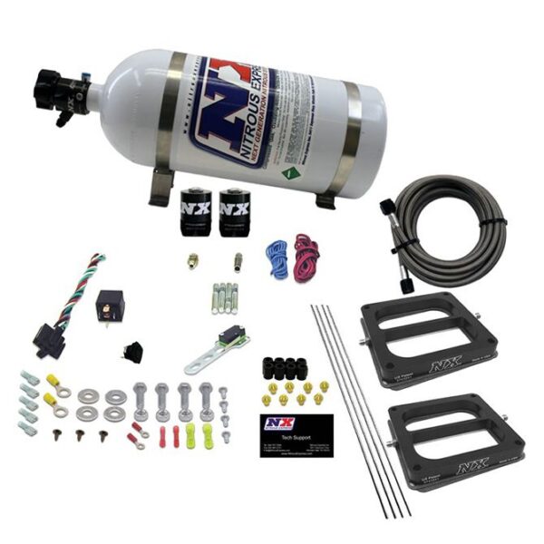 Nitrous Express DUAL/Dominator/ALCOHOL (50-100-150-200-250-300HP) WITH 10LB BOTTLE
