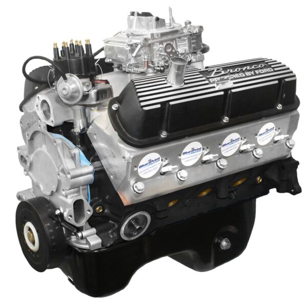 BluePrint Engines Ford Small Block Compatible 302 C.I. Base Dressed - Front Sump Oil Pan - Bronco Edition - Carbureted