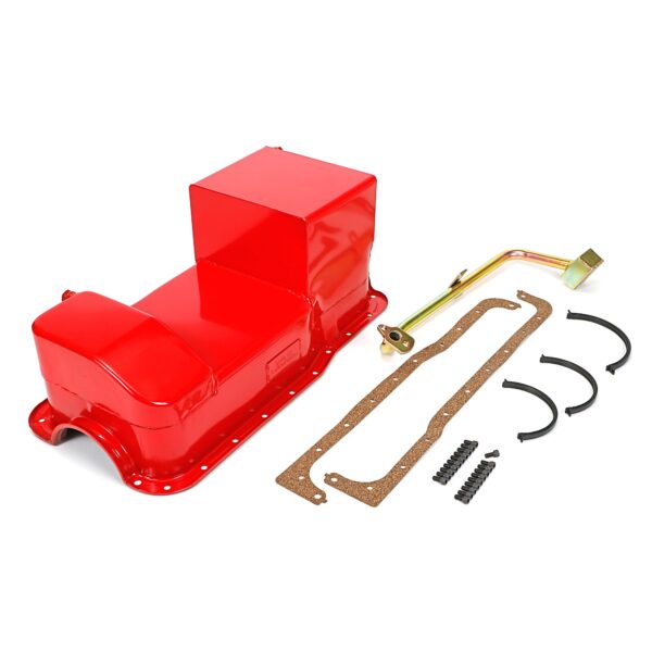 HAMBURGER'S PERFORMANCE PRODUCTS ECONO-SERIES OIL PAN; FORD (351W) 1979 OR LATER- ROAD RACING; 7 QTS.; WET SUMP