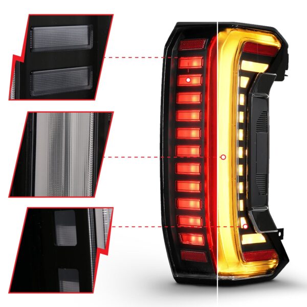FULL LED TAIL LIGHTS CLEAR LENS