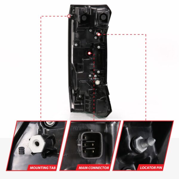 FULL LED TAIL LIGHTS CLEAR LENS