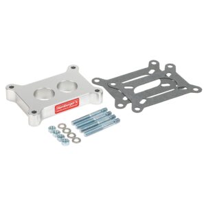 HAMBURGER'S PERFORMANCE PRODUCTS HAMBURGER BILLET 1 IN. HOLLEY 2V 1.5 IN. PORTED SPACER MOD-4 RACING