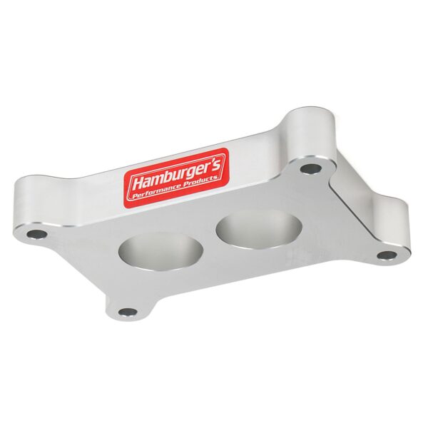 HAMBURGER'S PERFORMANCE PRODUCTS HAMBURGER BILLET 1 IN. HOLLEY 2V 1.5 IN. PORTED SPACER MOD-4 RACING