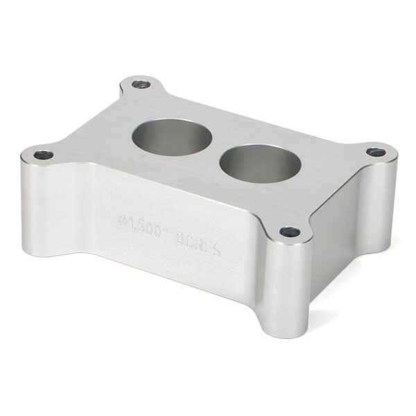 HAMBURGER'S PERFORMANCE PRODUCTS HAMBURGER BILLET 2 IN. HOLLEY 2V 1.5 IN. PORTED SPACER MOD-4 RACING