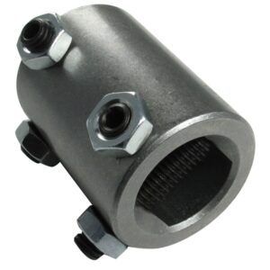 Borgeson - Steering Coupler - P/N: 315249 - Welded steel steering coupler. Fits 1 in. Double-D X 3/4 in. Double-D.