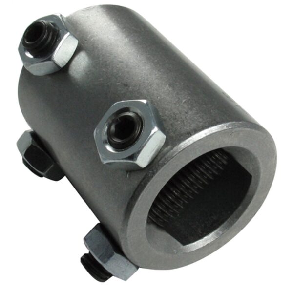 Borgeson - Steering Coupler - P/N: 315249 - Welded steel steering coupler. Fits 1 in. Double-D X 3/4 in. Double-D.
