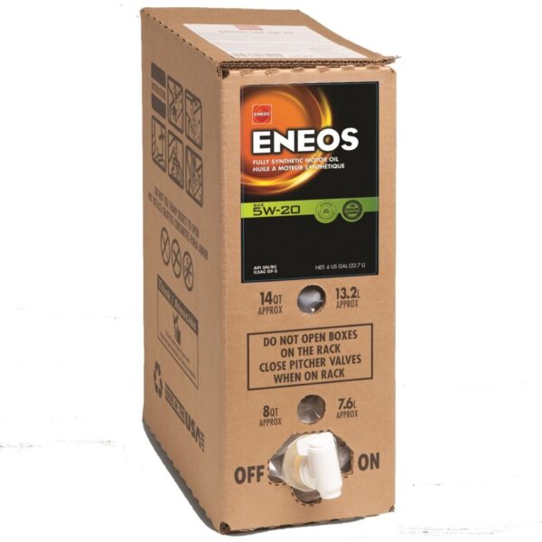 ENEOS FUL SNYTH MOTOROIL 5W-20 6gal BIB