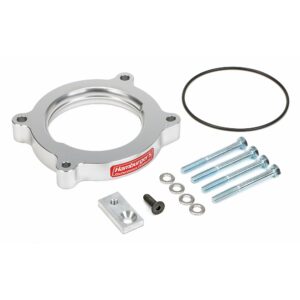 HAMBURGER'S PERFORMANCE PRODUCTS TORQUE-CURVE MPFI SPACER; 2007-UP CHEVY/GMC TRUCKS AND SUVS; 4.8, 5.3, 6.0L- BILLET ALUMINUM