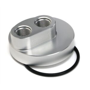 HAMBURGER'S PERFORMANCE PRODUCTS SPIN-ON OIL FILTER BYPASS ADAPTER; FORD DIESEL