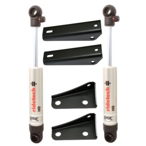 Rear HQ Shock Kit for 1963-1972 C10.  For use with 4" lowering springs.