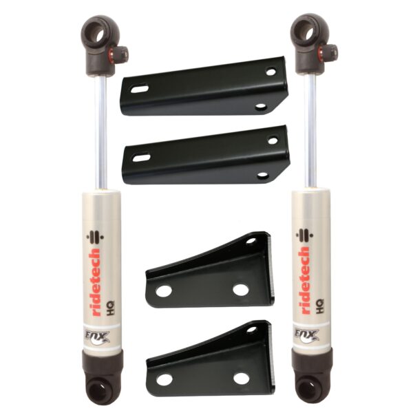 Rear HQ Shock Kit for 1963-1972 C10.  For use with 4" lowering springs.