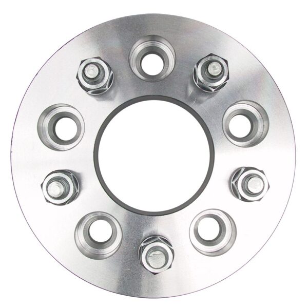 TRANS-DAPT PERFORMANCE PRODUCTS 5 LUG WHEEL SPACERS; 4.75 IN. BOLT CIRCLE; 12MMX1.5 THREADS (PR)- ALUMINUM
