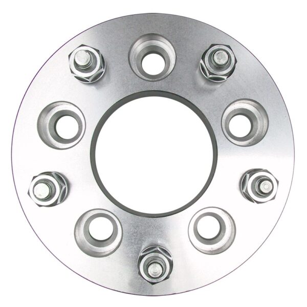 TRANS-DAPT PERFORMANCE PRODUCTS 5 LUG WHEEL ADAPTERS; 135MM WHEEL BOLT CIRCLE; 4.75 IN. HUB BOLT CIRCLE; 12MMX1.5 THREADS (PR)-ALUMINUM
