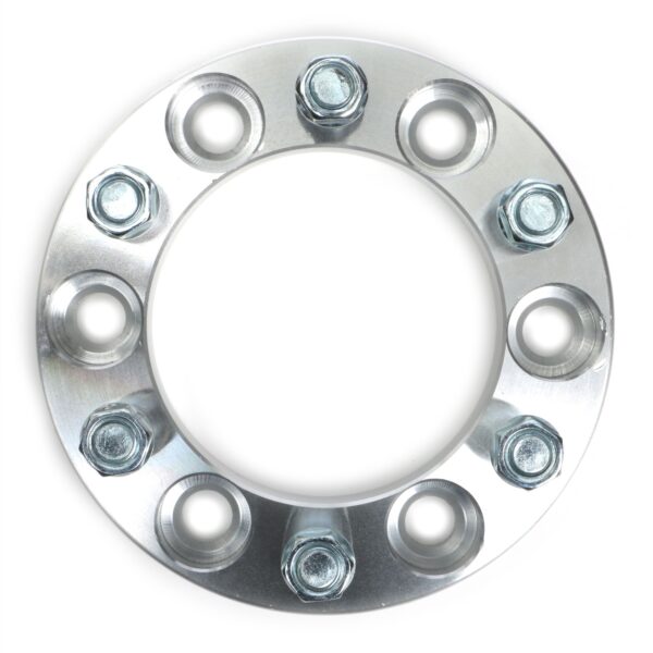 TRANS-DAPT PERFORMANCE PRODUCTS BILLET WHEEL SPACERS; 6 LUG ON 5.5 IN. BOLT PATTERN DIAMETER; 12MM X 1.5 STUDS; 1 1/4 IN. THICK