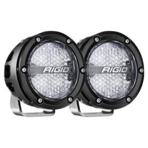 360-SERIES 4" OFF-ROAD LAMP, DIFFUSED BEAM, RGBW BACKLIGHT, SET/2