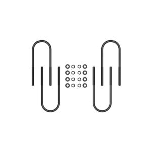 99-10 FSD REAR 12" U-BOLT KIT