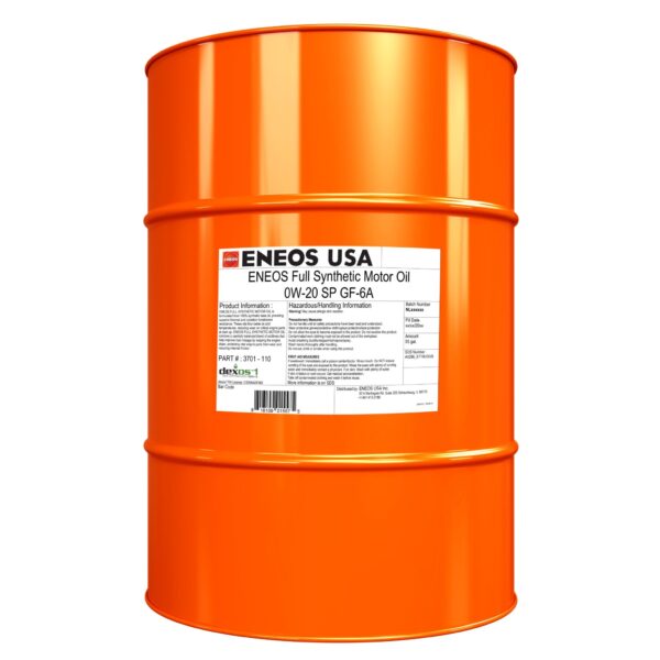 ENEOS FULL SYNTH MOTOROIL 0W-20 55gal