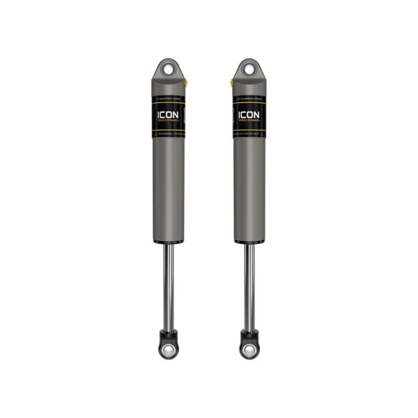 ICON 1999-2024 Ford F-250/F-350/F-450 Super Duty, 0-3” Lift, Rear, V.S. 2.5 Aluminum Series Shocks, Internal Reservoir, Pair