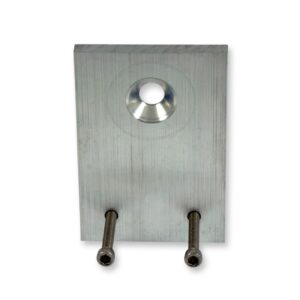 Bracket, Aluminum w/Screws for MAC Solenoid
