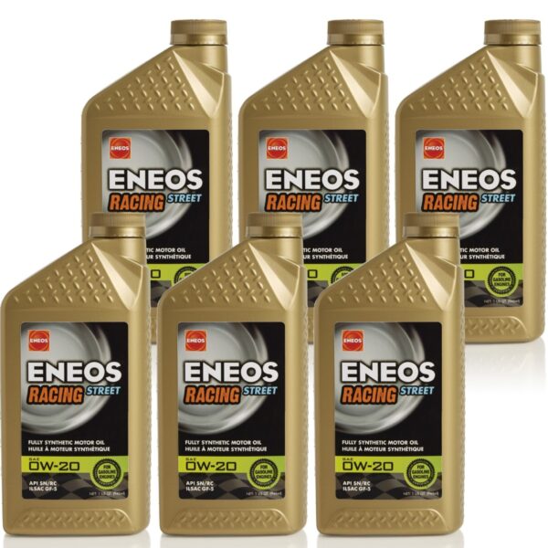 ENEOS Racing Street 0W-20 OIL 6x1qt