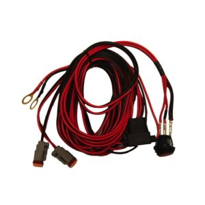 RIGID Wire Harness, Fits D-Series Pair And SR-Q Series Pair With 4 LEDs