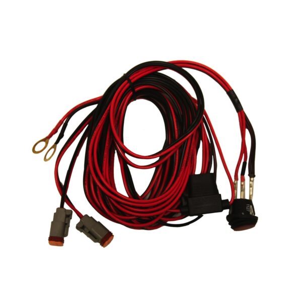 RIGID Wire Harness, Fits D-Series Pair And SR-Q Series Pair With 4 LEDs