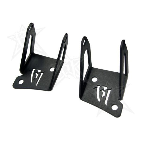 RIGID 2007-2015 Jeep JK A-Pillar Mount Kit, Fits D-Series or Radiance POD Lights