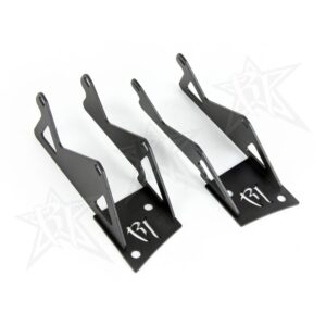 RIGID 2007-2015 Jeep JK A-Pillar Mount, Fits 4 D-Series or Radiance LED Lights