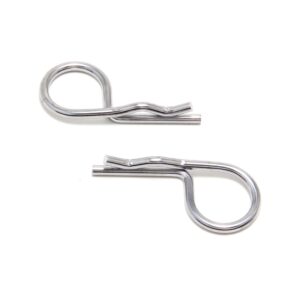 TRANS-DAPT PERFORMANCE PRODUCTS REPLACEMENT HAIRPINS FOR 4051 AND 4094 (1 PR)- CHROME