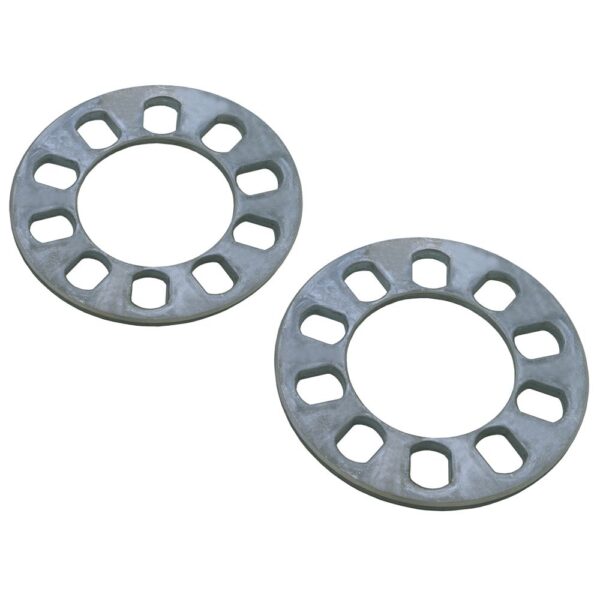 TRANS-DAPT PERFORMANCE PRODUCTS 5 LUG DISC BRAKE SPACERS; 4-1/2 IN. TO 5 IN. BOLT CIRCLE DIAMETERS; 5/16 IN. THICK (PR.)