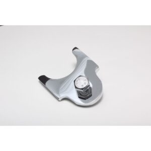 TRANS-DAPT PERFORMANCE PRODUCTS PONTIAC DISTRIBUTOR CLAMP- CHROME
