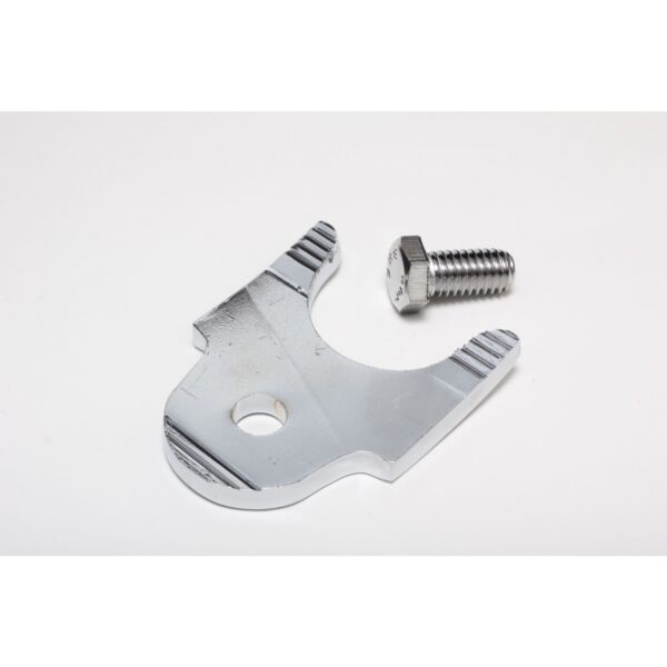 TRANS-DAPT PERFORMANCE PRODUCTS PONTIAC DISTRIBUTOR CLAMP- CHROME