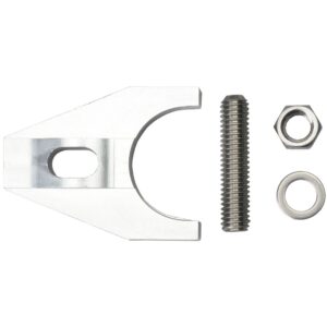 TRANS-DAPT PERFORMANCE PRODUCTS DISTRIBUTOR CLAMP; 1963-UP CHEVY V8- BILLET ALUMINUM