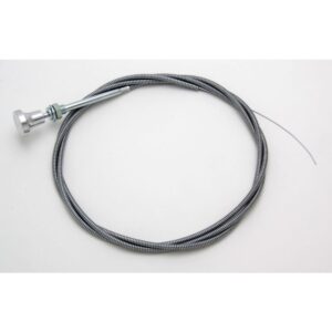 TRANS-DAPT PERFORMANCE PRODUCTS CHOKE CABLE KIT 6' BILLET KNOB