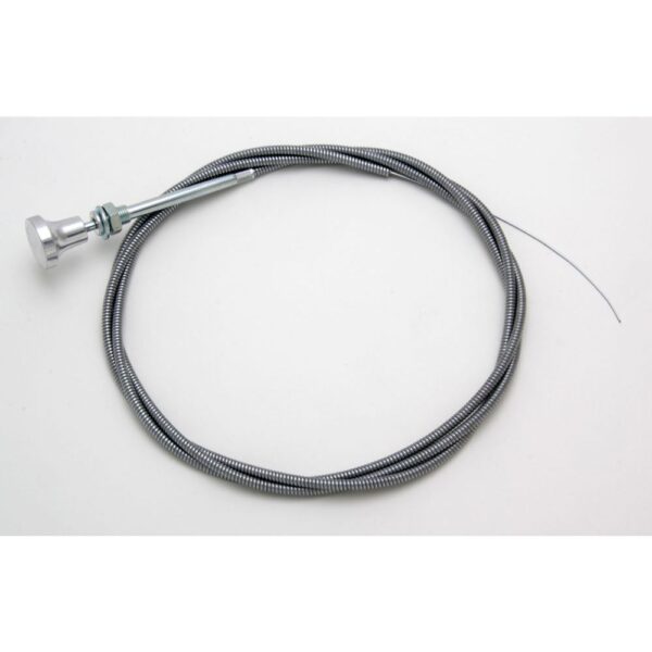 TRANS-DAPT PERFORMANCE PRODUCTS CHOKE CABLE KIT 6' BILLET KNOB