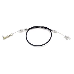 TRANS-DAPT PERFORMANCE PRODUCTS THROTTLE CABLE KIT 24 IN. UNIVERSAL BLACK HOUSING