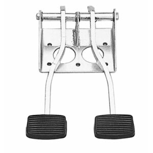 TRANS-DAPT PERFORMANCE PRODUCTS DUAL SWING PEDALS (UNIVERSAL FIT); FITS VARIOUS BENDIX MASTER CYLINDERS