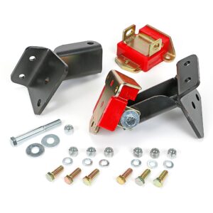 TRANS-DAPT PERFORMANCE PRODUCTS CHEVY V8 (1958 OR LATER) INTO 1955-57 CHEVY PASSENGER CAR- POLYURETHANE MOTOR MOUNT KIT