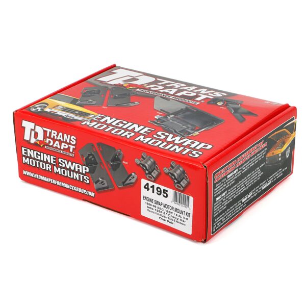 TRANS-DAPT PERFORMANCE PRODUCTS CHEVY V8 (1958 OR LATER) INTO 1955-57 CHEVY PASSENGER CAR- MOTOR MOUNT KIT