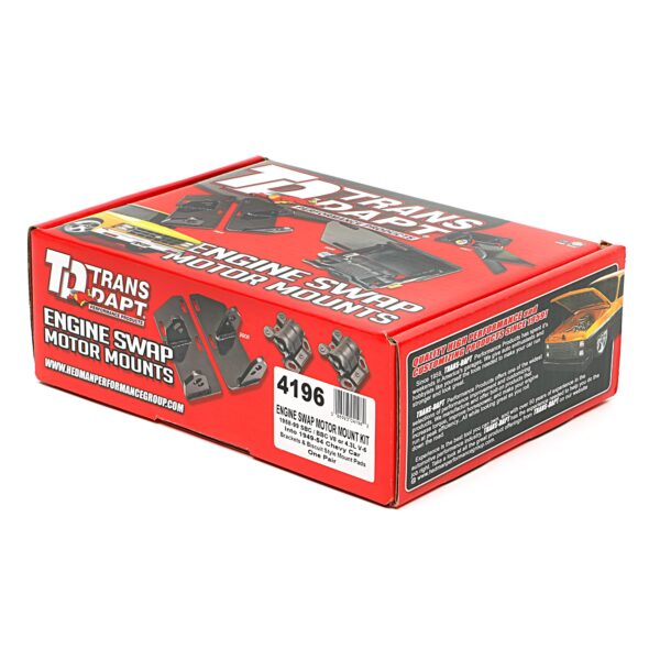 TRANS-DAPT PERFORMANCE PRODUCTS CHEVY V8 (1958 OR LATER) INTO 1949-54 CHEVY PASSENGER CAR- MOTOR MOUNT KIT