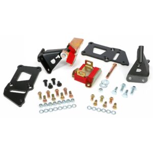 TRANS-DAPT PERFORMANCE PRODUCTS 55-57 CHEVY (TRI-5) LS ENGINE SWAP MOUNT KIT WITH POLYURETHANE MOUNT PADS