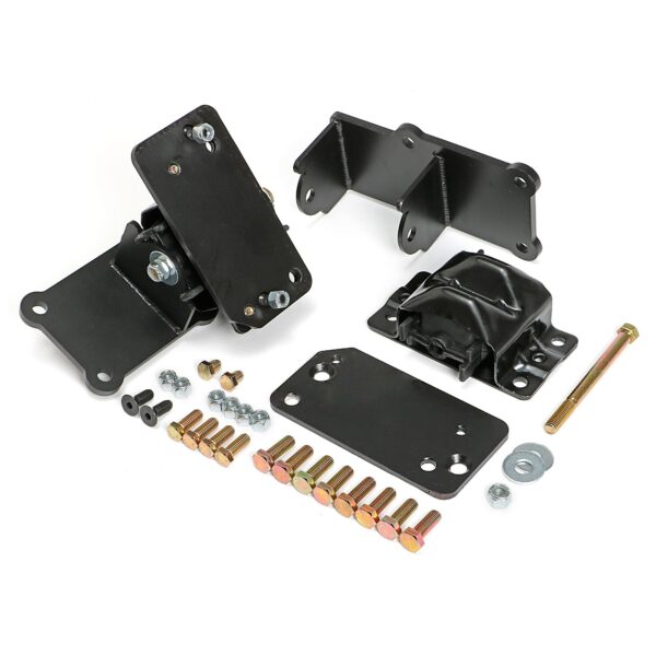 TRANS-DAPT PERFORMANCE PRODUCTS LS ENGINE SWAP MOUNT KIT; 67-69 CAMARO (F-BODY), 68-74 NOVA (X-BODY); RUBBER PAD