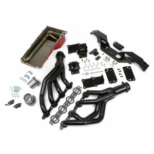 TRANS-DAPT PERFORMANCE PRODUCTS SWAP IN A BOX KIT-LS ENGINE INTO 67-69 F-BODY & 68-74 X-BODY AUTOMATIC TRANSMISSION W/BLACK HEADERS