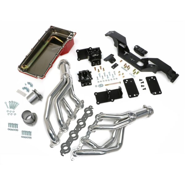 TRANS-DAPT PERFORMANCE PRODUCTS SWAP IN A BOX KIT-LS ENGINE INTO 67-69 F-BODY W/ AUTOMATIC TRANSMISSION W/HTC HEADERS
