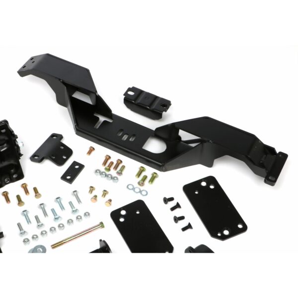 TRANS-DAPT PERFORMANCE PRODUCTS SWAP IN A BOX KIT-LS ENGINE INTO 67-69 F-BODY & 68-74 X-BODY AUTOMATIC TRANSMISSION W/BLACK MAXX HEADERS