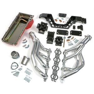 TRANS-DAPT PERFORMANCE PRODUCTS SWAP IN A BOX KIT-LS ENGINE INTO 67-69 F-BODY & 68-74 X-BODY MANUAL TRANSMISSION W/HTC HEADERS
