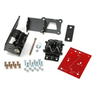 TRANS-DAPT PERFORMANCE PRODUCTS LS ENGINE SWAP MOUNT KIT; 70-74 CAMARO & FIREBIRD (F-BODY); RUBBER PAD