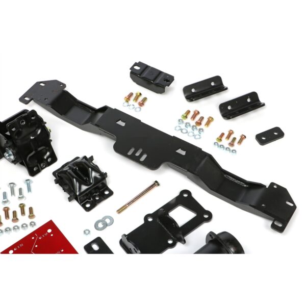 TRANS-DAPT PERFORMANCE PRODUCTS SWAP IN A BOX KIT-LS ENGINE INTO 70-74 F-BODY AUTOMATIC TRANSMISSION W/BLACK HEADERS