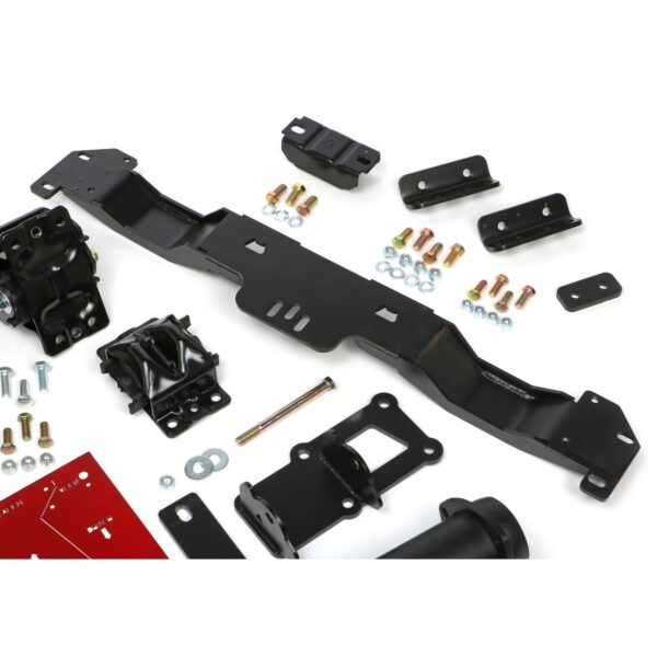 TRANS-DAPT PERFORMANCE PRODUCTS SWAP IN A BOX KIT-LS ENGINE INTO 70-74 F-BODY AUTOMATIC TRANSMISSION W/BLACK MAXX HEADERS