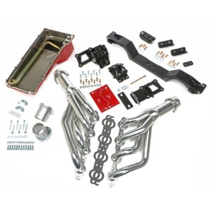 TRANS-DAPT PERFORMANCE PRODUCTS SWAP IN A BOX KIT-LS ENGINE INTO 70-74 F-BODY MANUAL TRANSMISSION W/HTC HEADERS